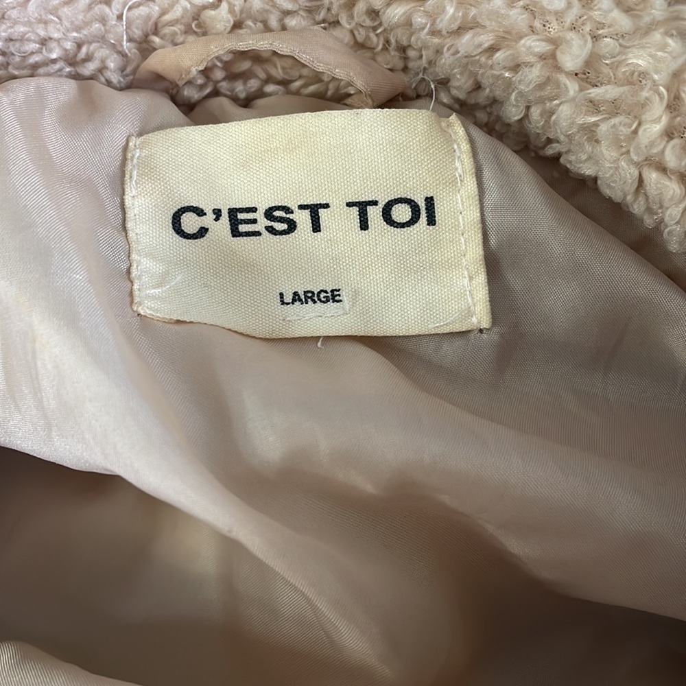C’EST TOI Fuzzy Snap Jacket - Picture 5 of 6
